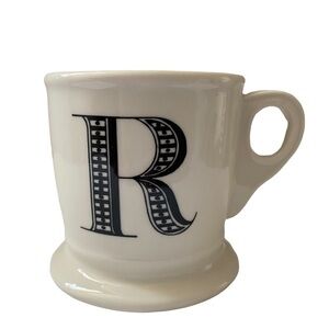 Anthropologie Monogram Mug Letter R